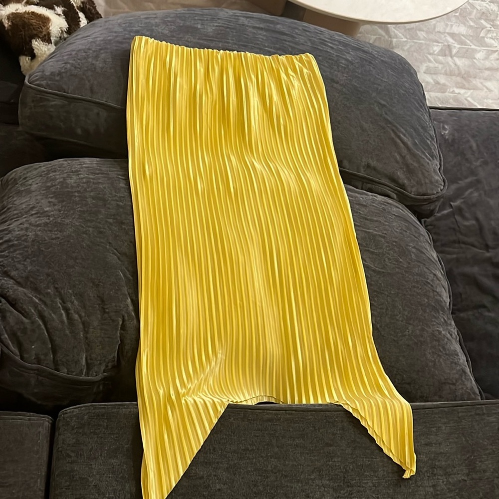 Zara silk skirt